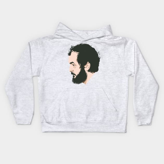 Kubrick portrait Kids Hoodie by Chill Studio